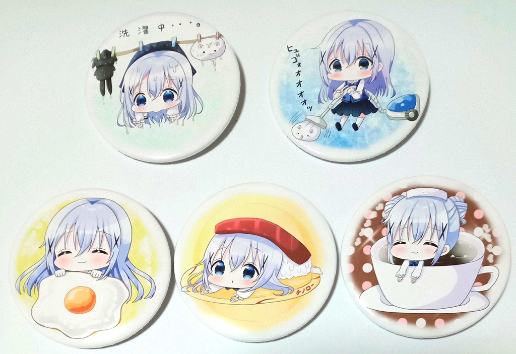ごちうさ★でか缶バッジ 20種類