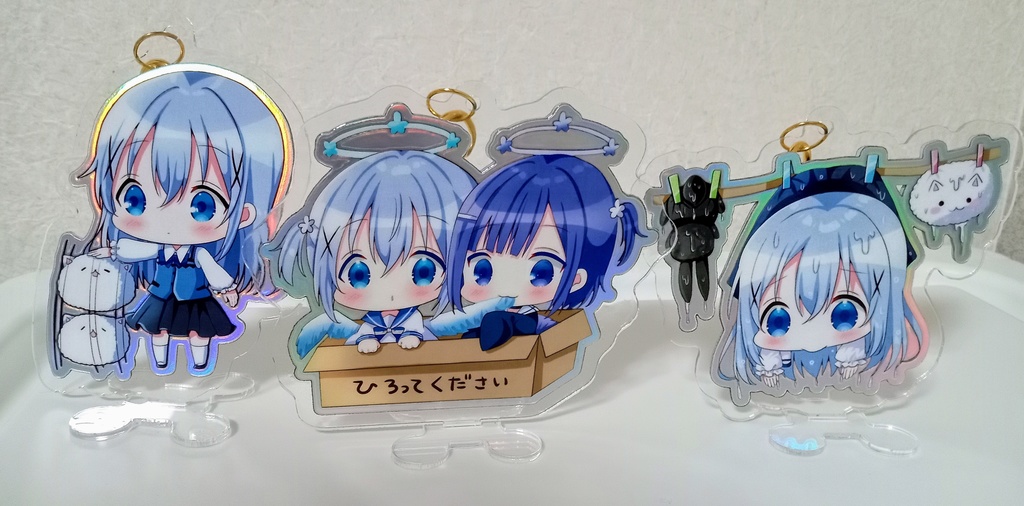 ごちうさ★ホログラムアクリルスタンドキーホルダー