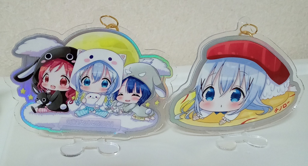 ごちうさ★ホログラムアクリルスタンドキーホルダー