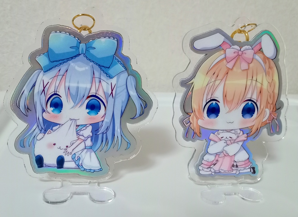 ごちうさ★ホログラムアクリルスタンドキーホルダー