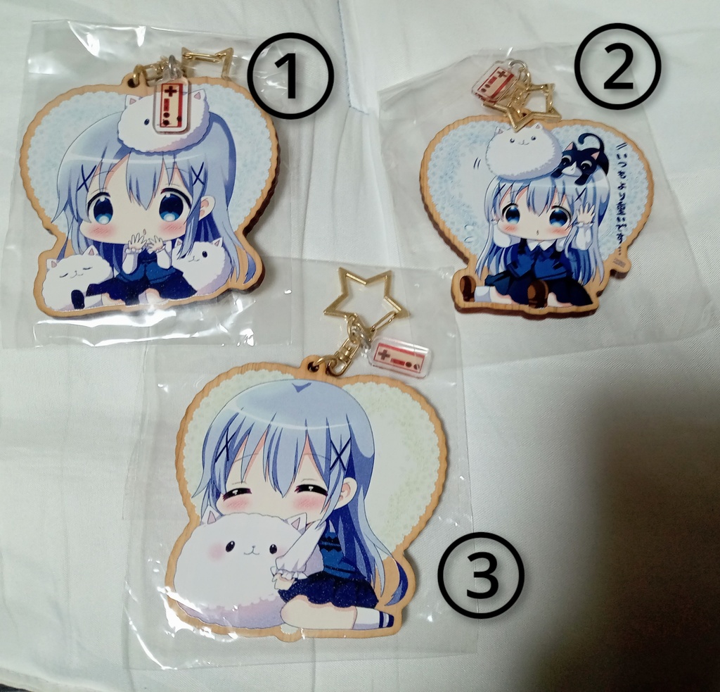 【ワケあり】チノちゃん木製キーホルダー