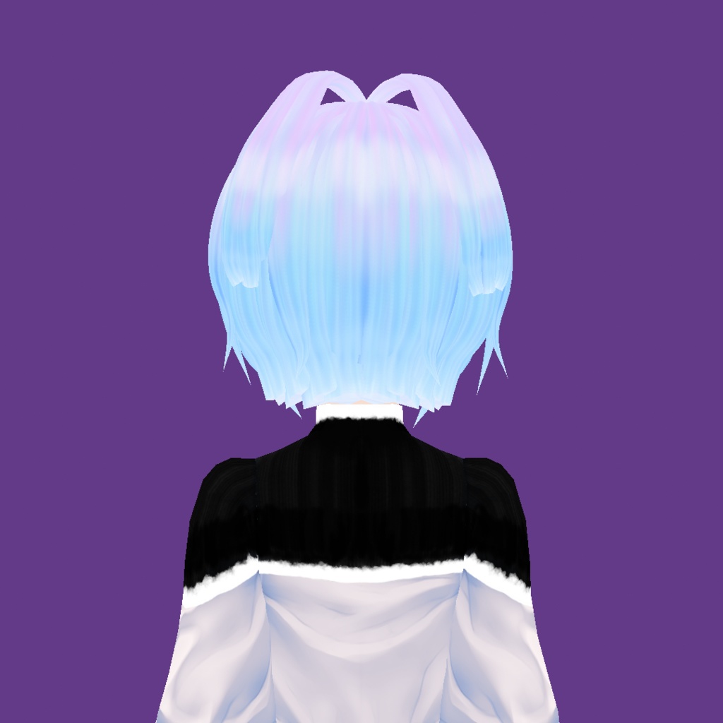 VRoid用テクスチャ 肩が隠せるケープセット(ハロウィン、シンプル、ひもなし)