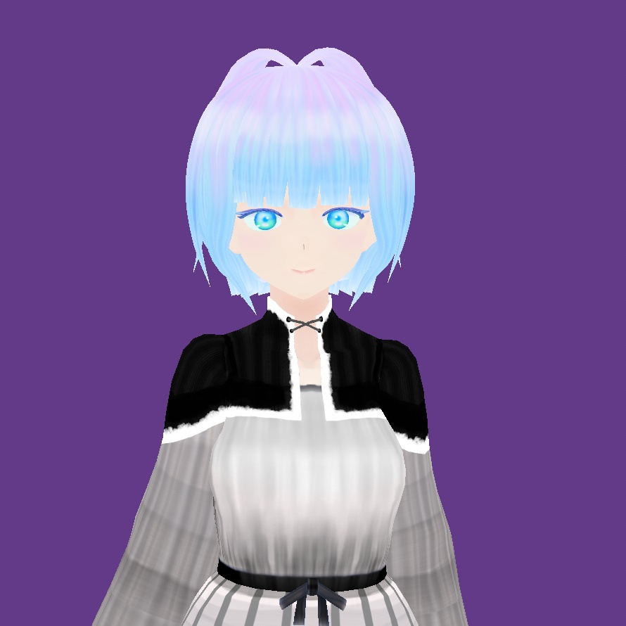 VRoid用テクスチャ 肩が隠せるケープセット(ハロウィン、シンプル、ひもなし)