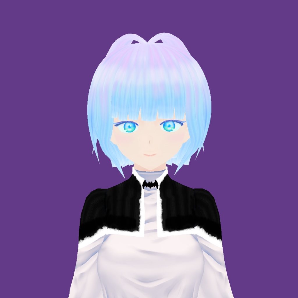 VRoid用テクスチャ 肩が隠せるケープセット(ハロウィン、シンプル、ひもなし)