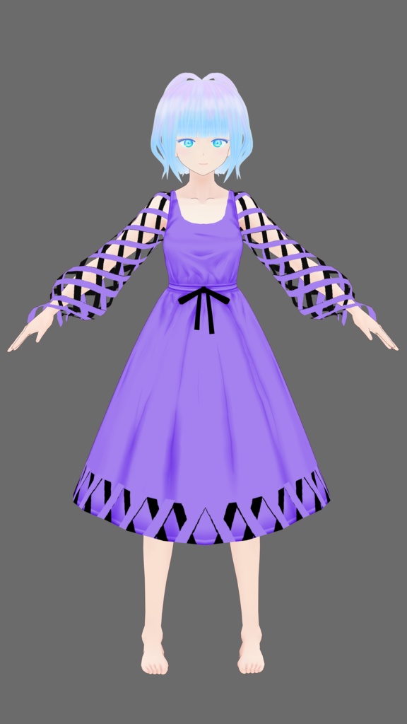 幽霊リボンワンピース