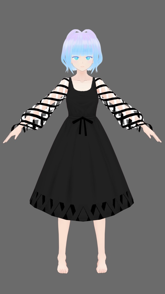 幽霊リボンワンピース