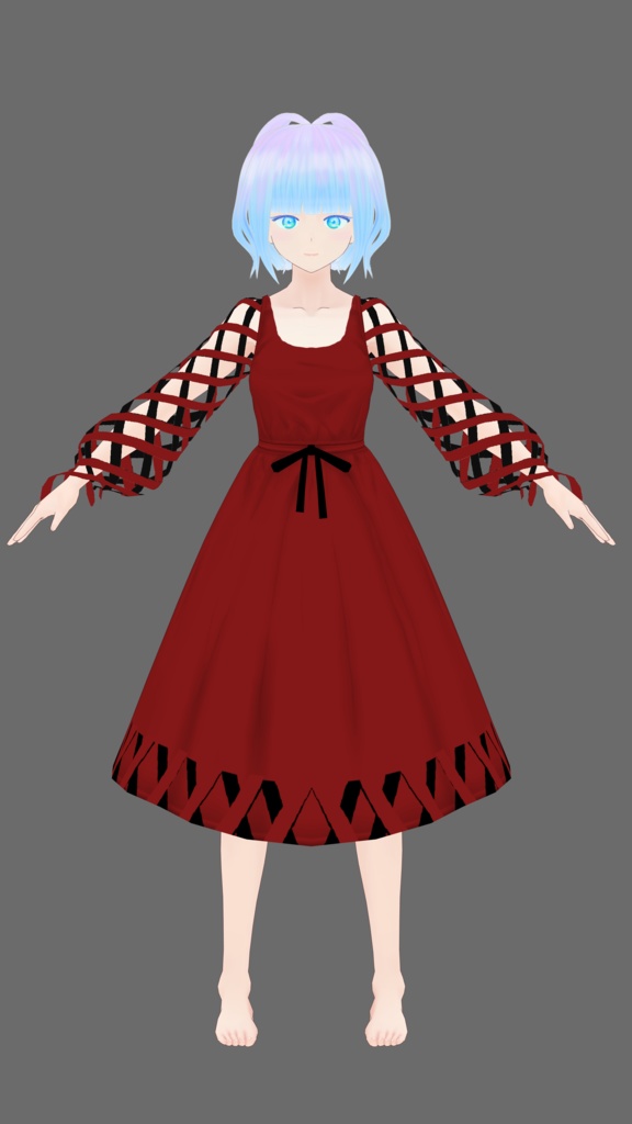 幽霊リボンワンピース