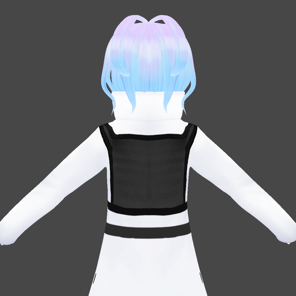 ロングコート用プレートキャリア&ベルトテクスチャ