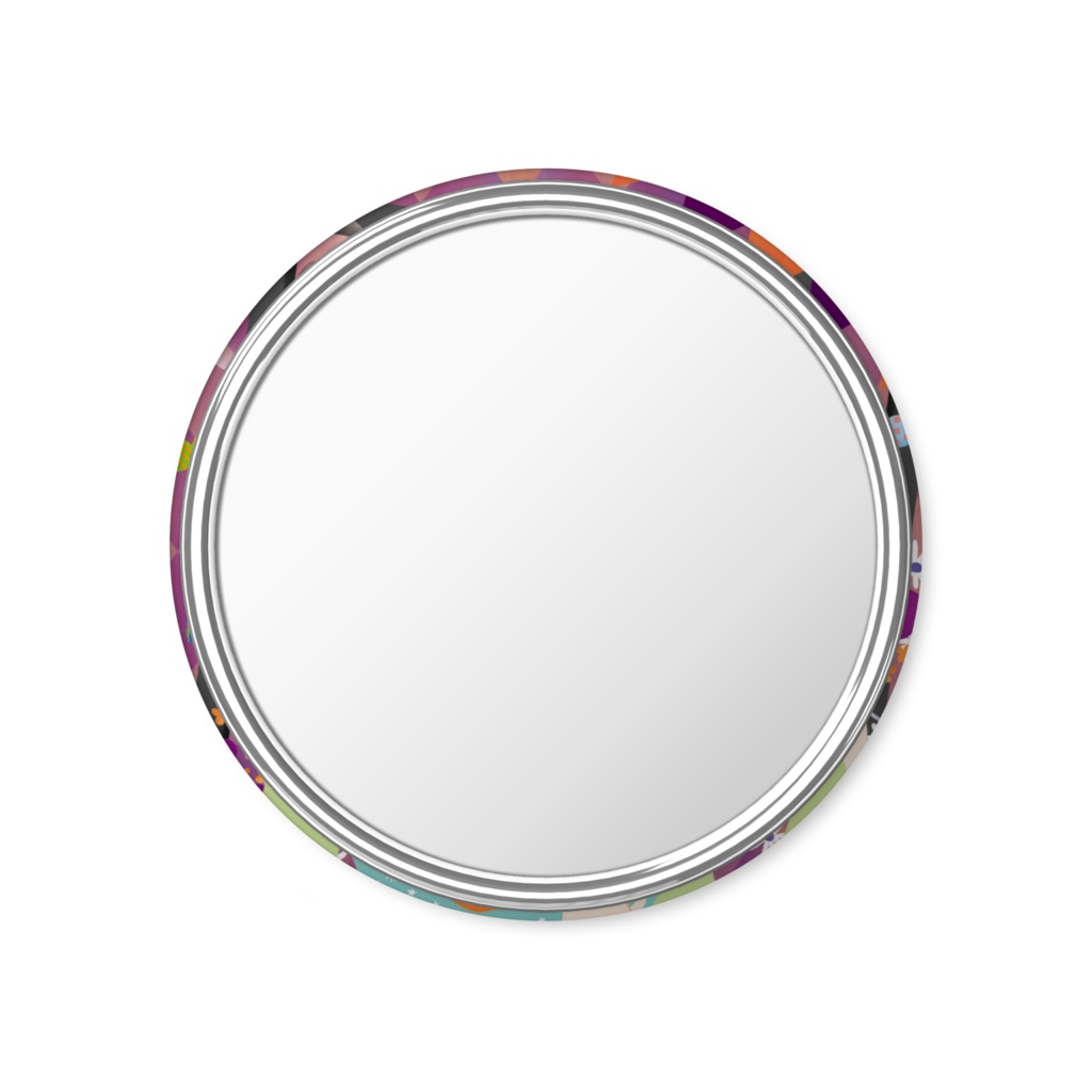 ハロウィン缶ミラー(小)