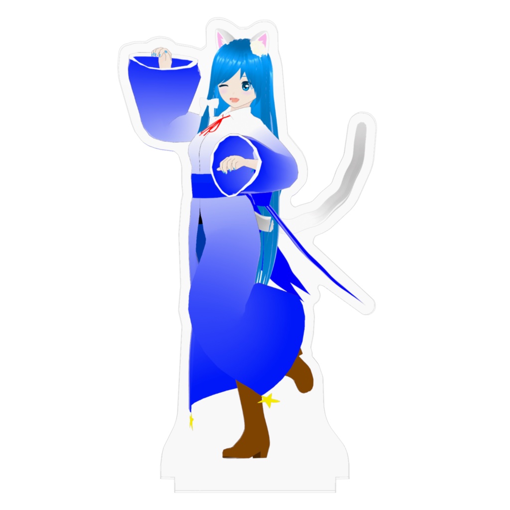 【猫星メモリーVol.1】アクリルフィギュア