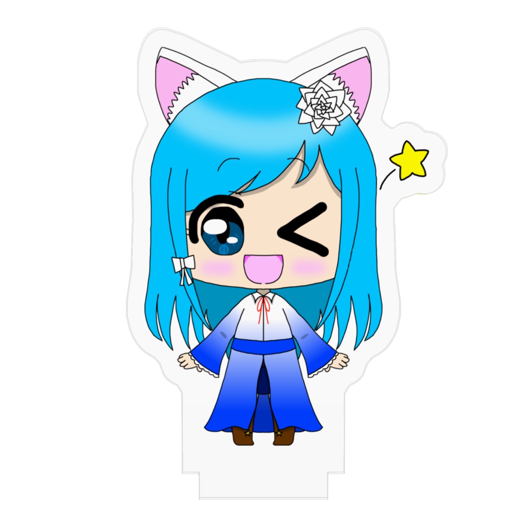 【猫星メモリーVol.1】アクリルフィギュア ミニ猫星