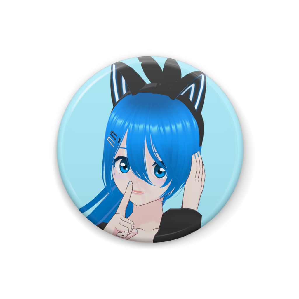 【5周年記念】缶バッジ ヘッドホンスタイル