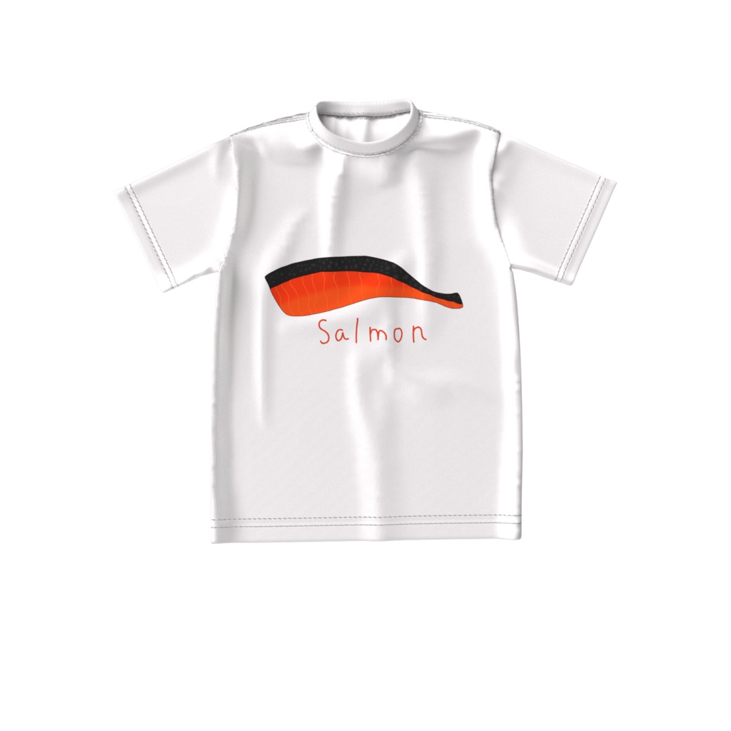 しゃけTシャツ