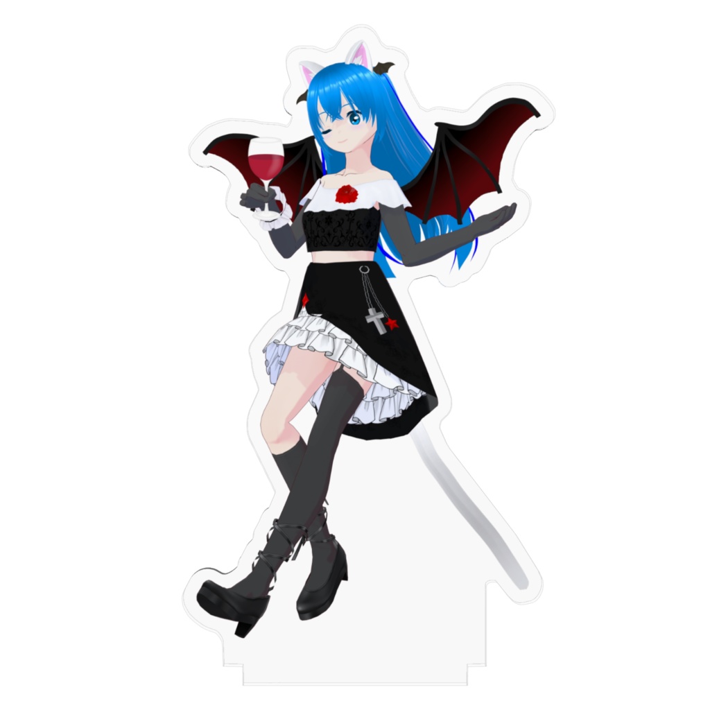 【新衣装お披露目記念】アクリルフィギュア 吸血鬼スタイル