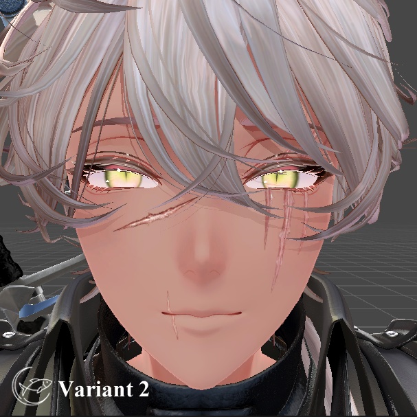 【斑霞 Hanka】Scar Makeup for Hanka