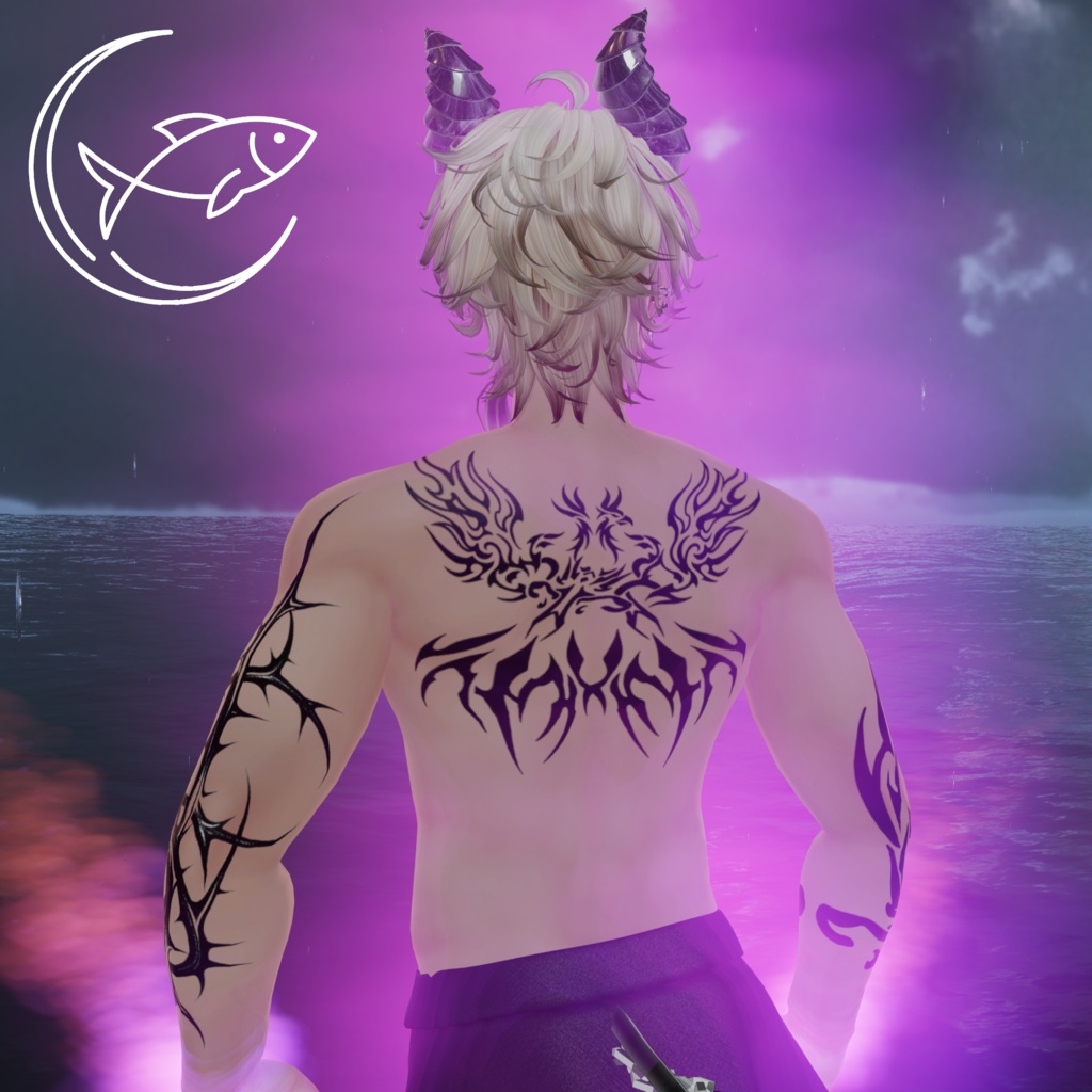 【斑霞 Hanka】Requiem of Flames || tattoo texture