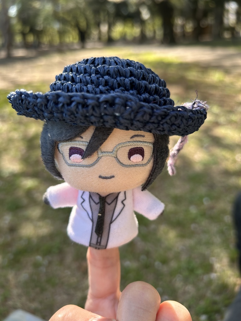 指の上サイズの帽子