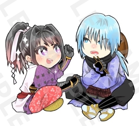 若冬　若ふぶ　アクスタ+フレークシールセット