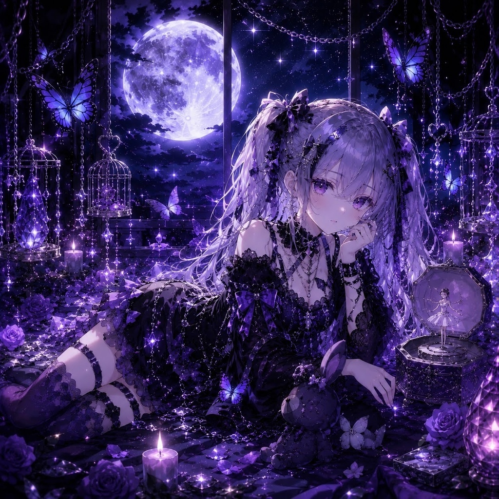 【Moonholic】─ 月夜に溺れる切ないラブソング【女性ボーカルJ-POP】	