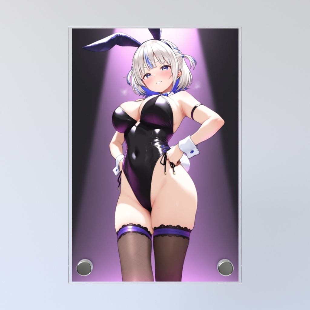 ホロライブ 轟はじめ バニーガール アクリルフォトパネル