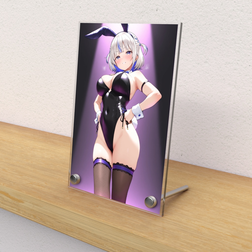 ホロライブ 轟はじめ バニーガール アクリルフォトパネル