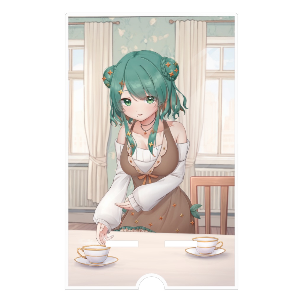 佳花カナアクリルスマホスタンド