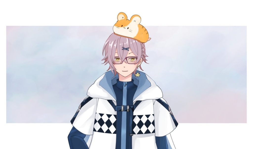 フリー素材|かわいい動物帽子セット|水兎屋