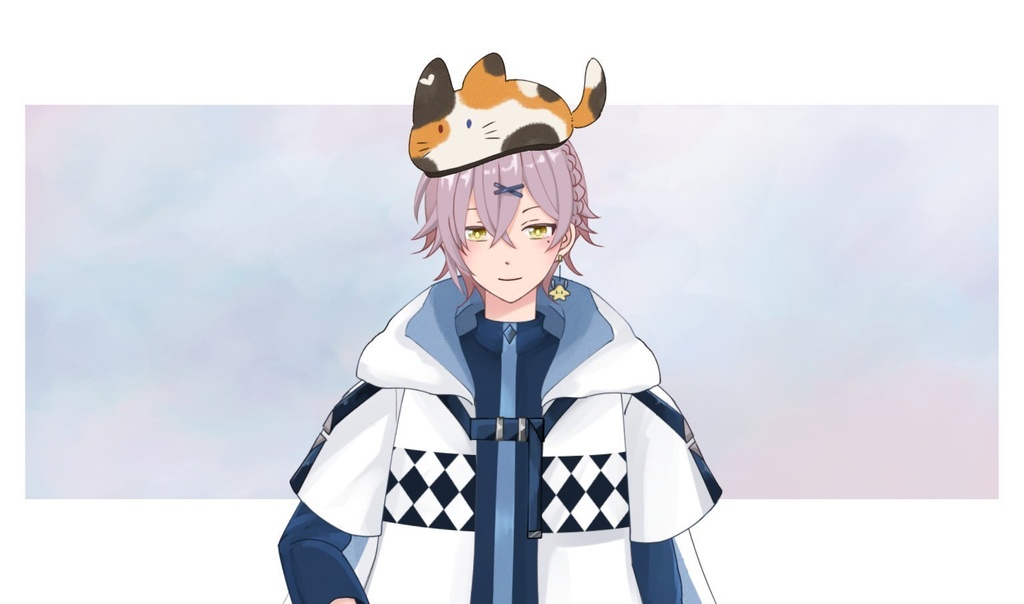 フリー素材|かわいい動物帽子セット|水兎屋