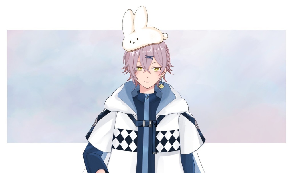 フリー素材|かわいい動物帽子セット|水兎屋