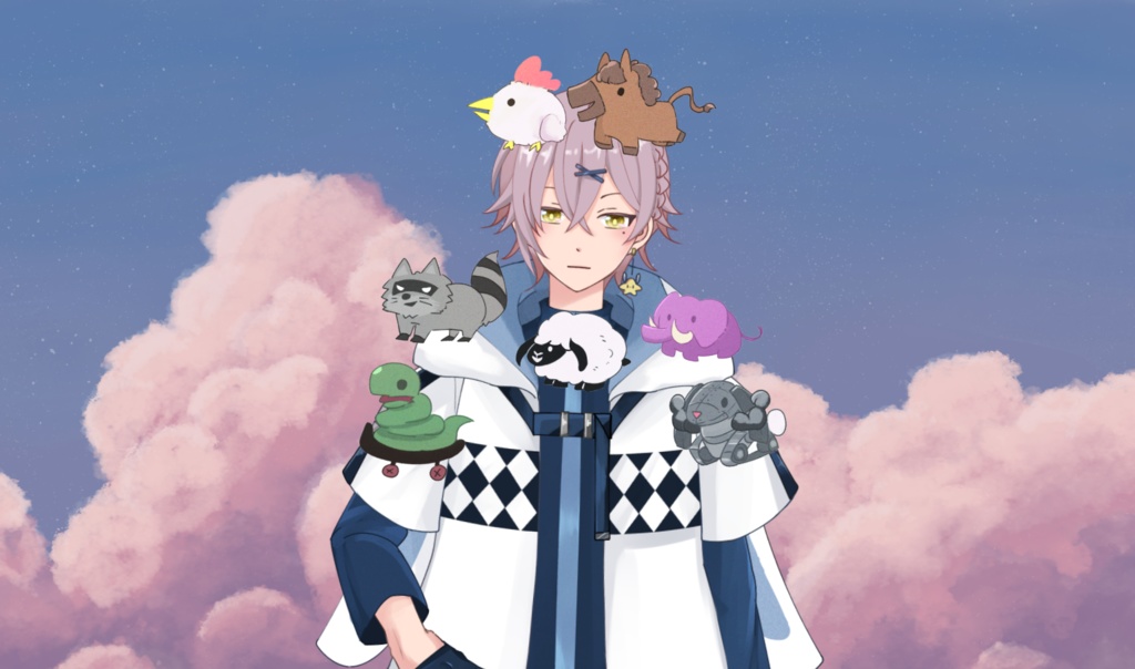 フリー素材|Ultimate Chicken Horse|animal|水兎屋