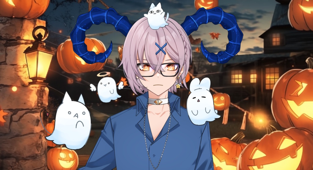 フリー素材|devil horns| ハロウィン|水兎屋