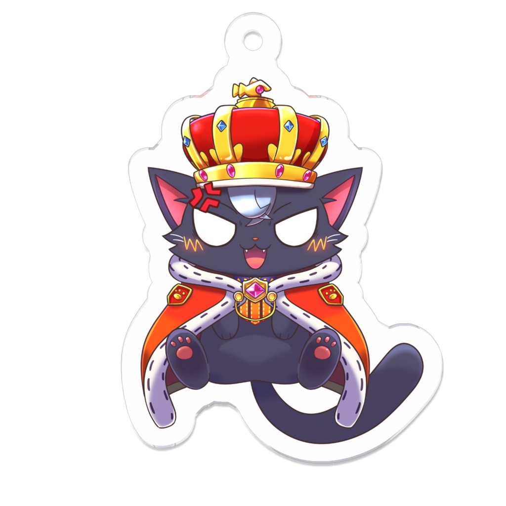 こくおう アクリルキーホルダー