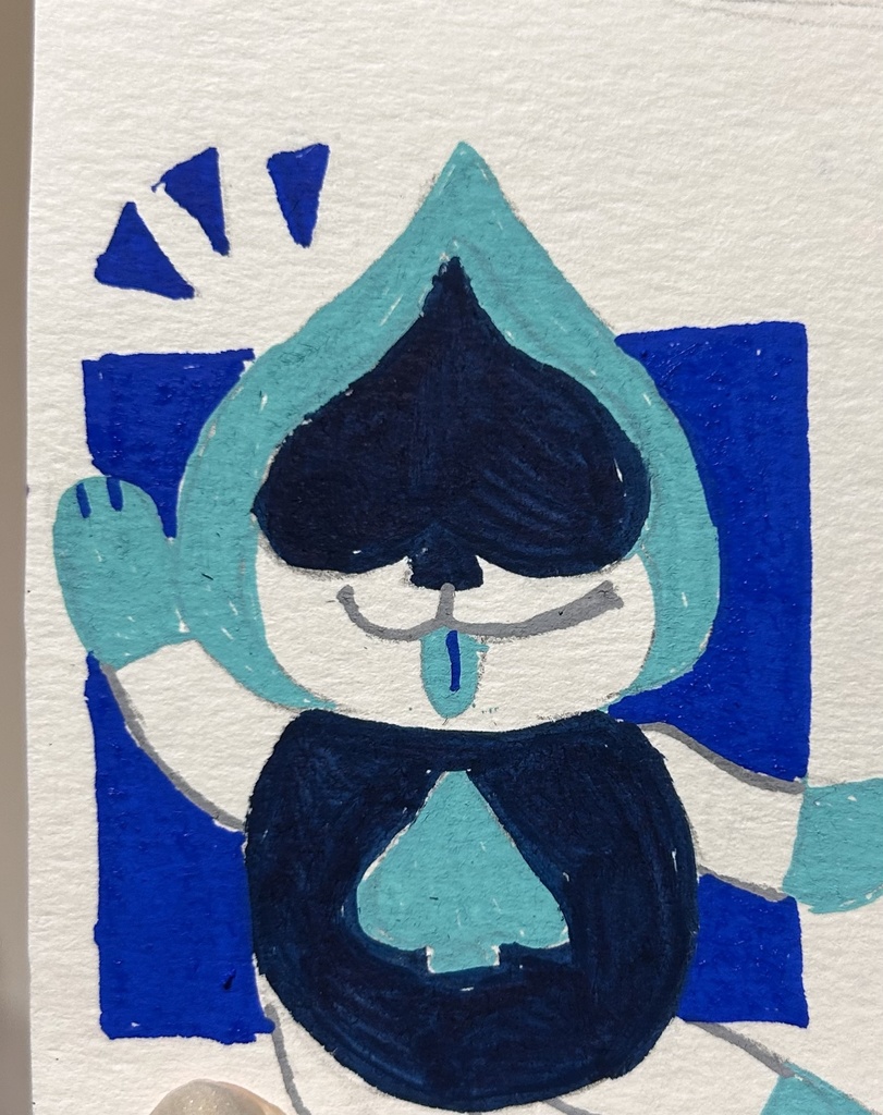 ポスカイラスト デルタルーン