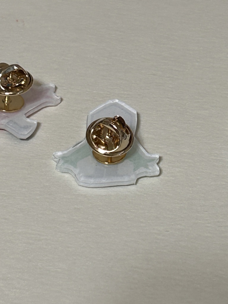 デルタの敵キャラプラ板バッヂ