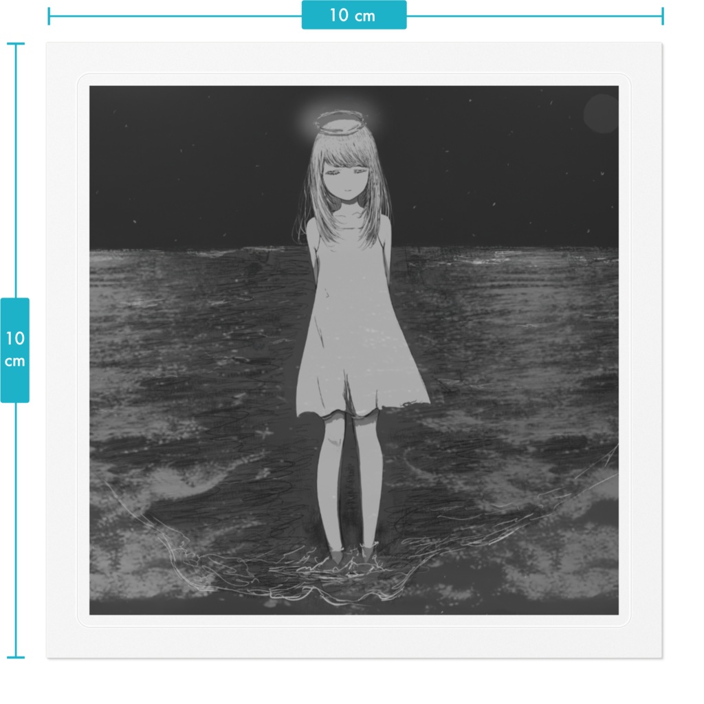 死は海の香り ステッカー