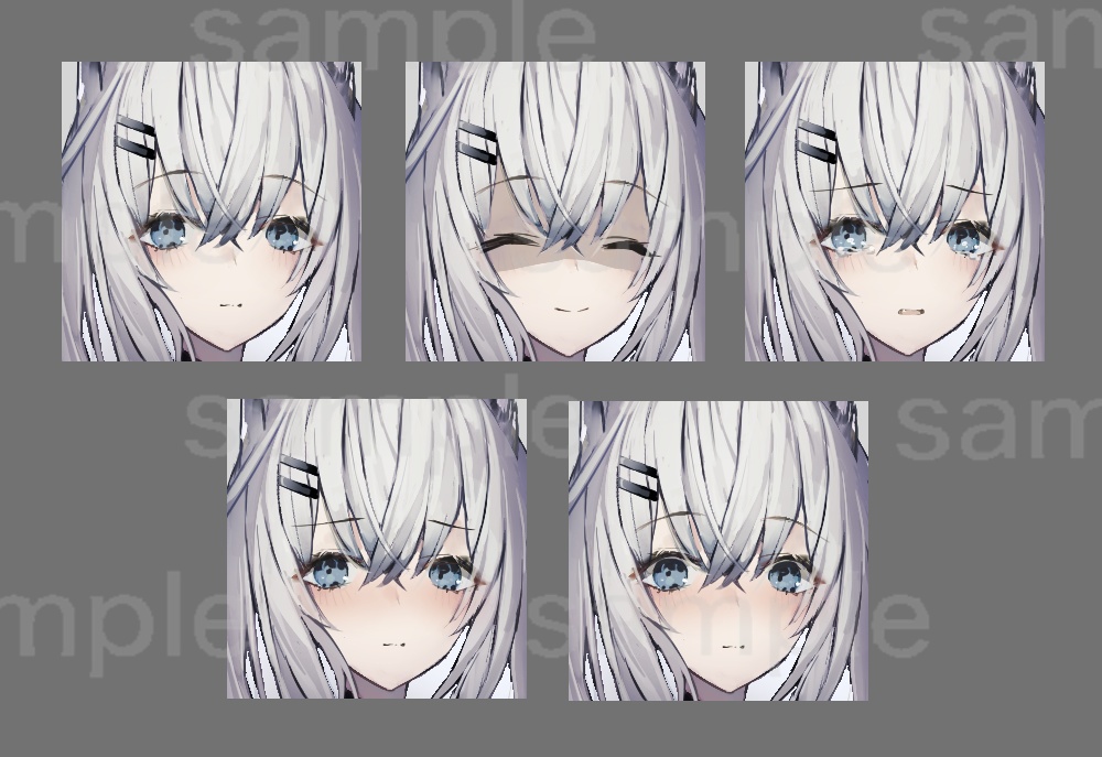 立ち絵素材01 猫耳少女