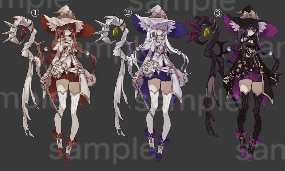 立ち絵素材03 魔法使い