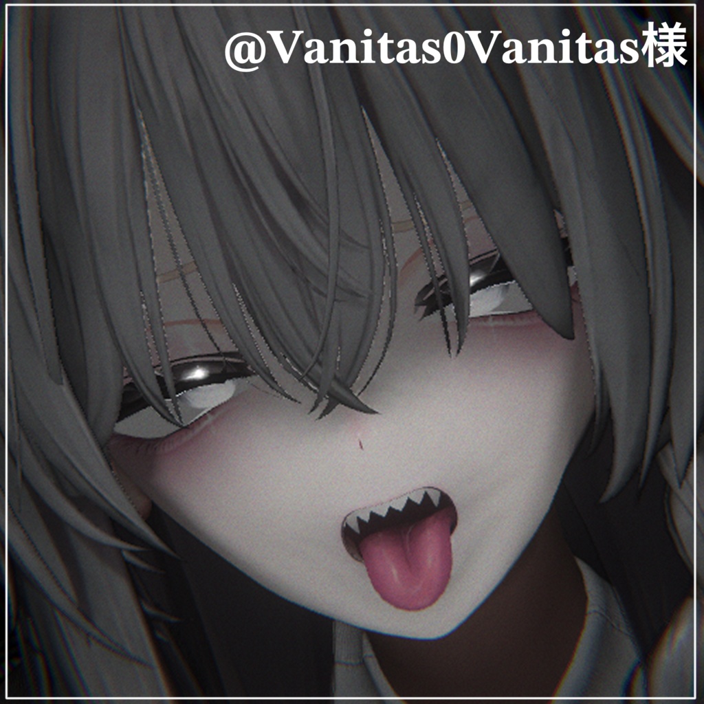 【しなの専用】Shinano makeup texture +舌テクスチャ ✧Tear✧