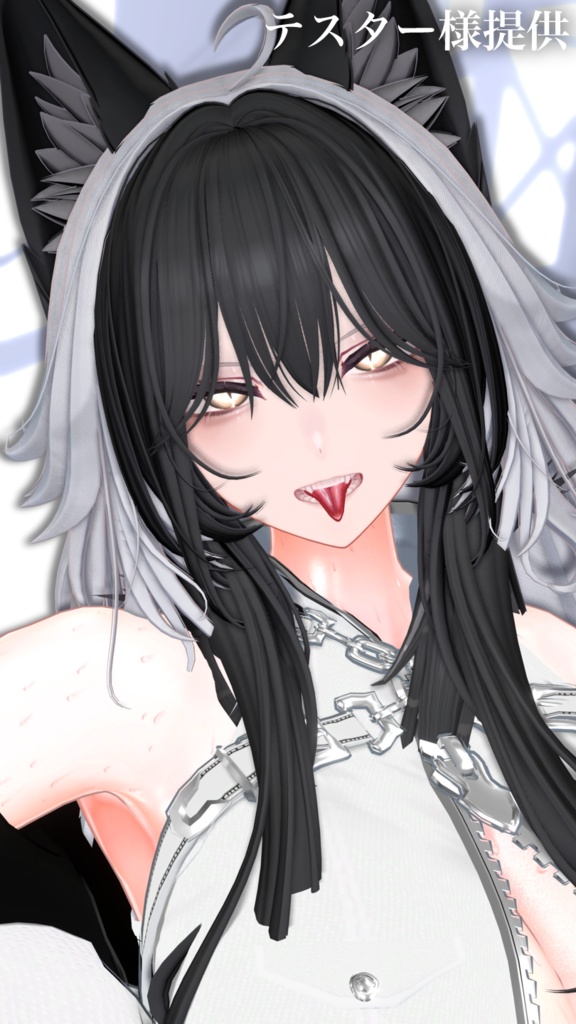 ミルティナの歯に立体感が出るテクスチャ+New舌テクスチャ✧ Milltina Tooth&Tongue texture✧