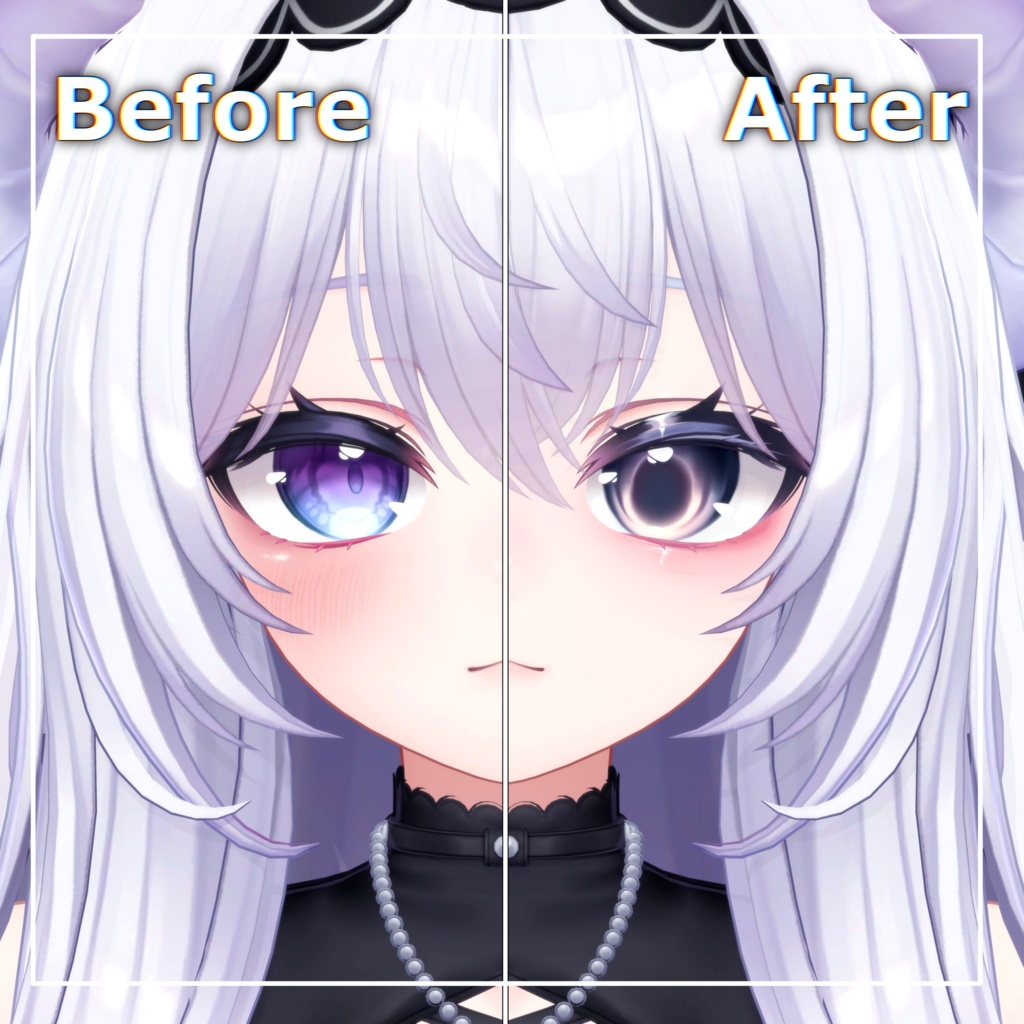 お姉さん愛莉✧メイク・アイテクスチャ✧Airi Makeup+Eye texture+Face Blendshape