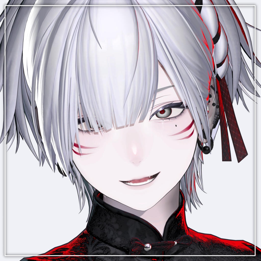 【泣夜専用】あっさりいけめんテクスチャ✧Nakiya Makeup✧Tear✧