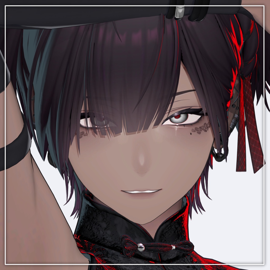 【泣夜専用】あっさりいけめんテクスチャ✧Nakiya Makeup✧Tear✧