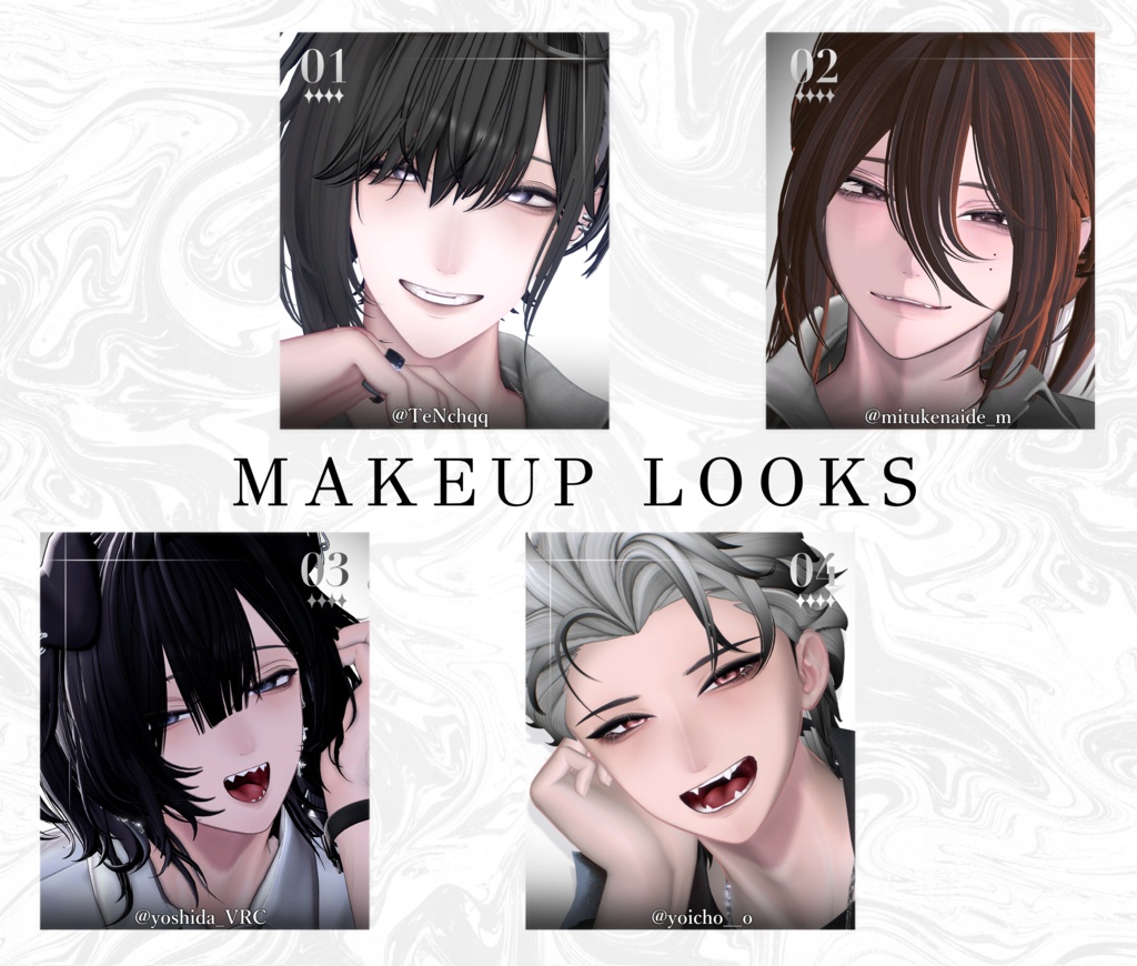特盛狛乃メイクテクスチャ✧Komano Makeup/Eye/MouthTexture✧