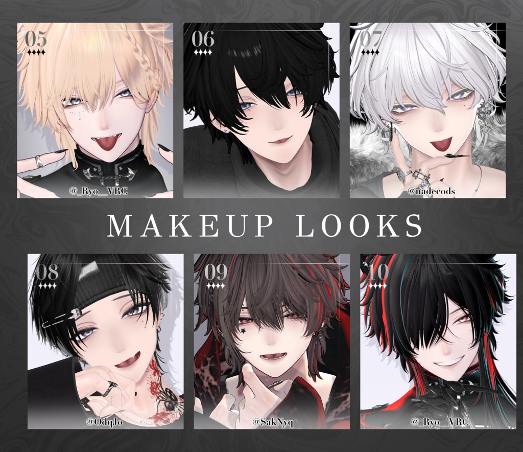 特盛狛乃メイクテクスチャ✧Komano Makeup/Eye/MouthTexture✧