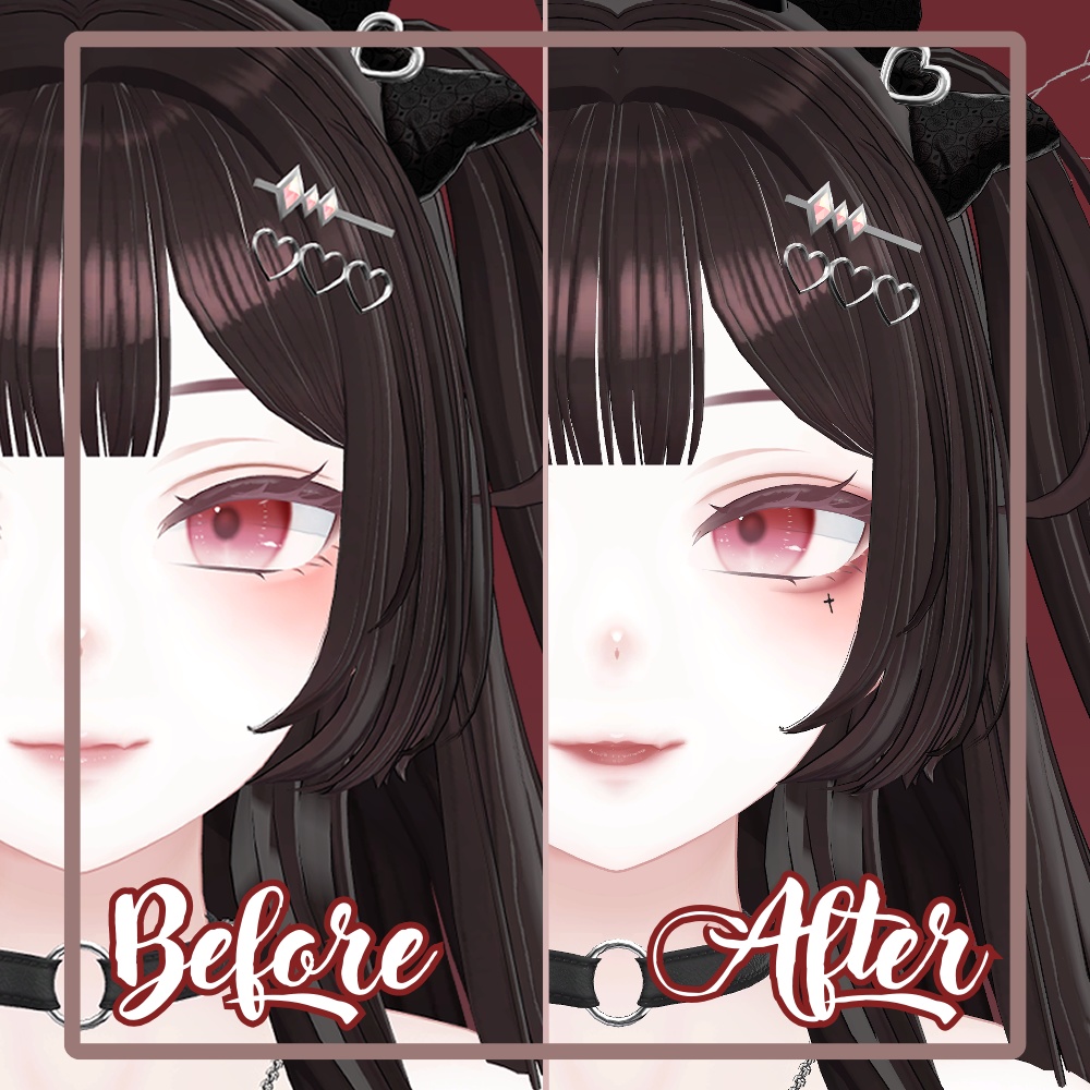 ❧森羅用メイク❇Dark Make up For Shinra☙