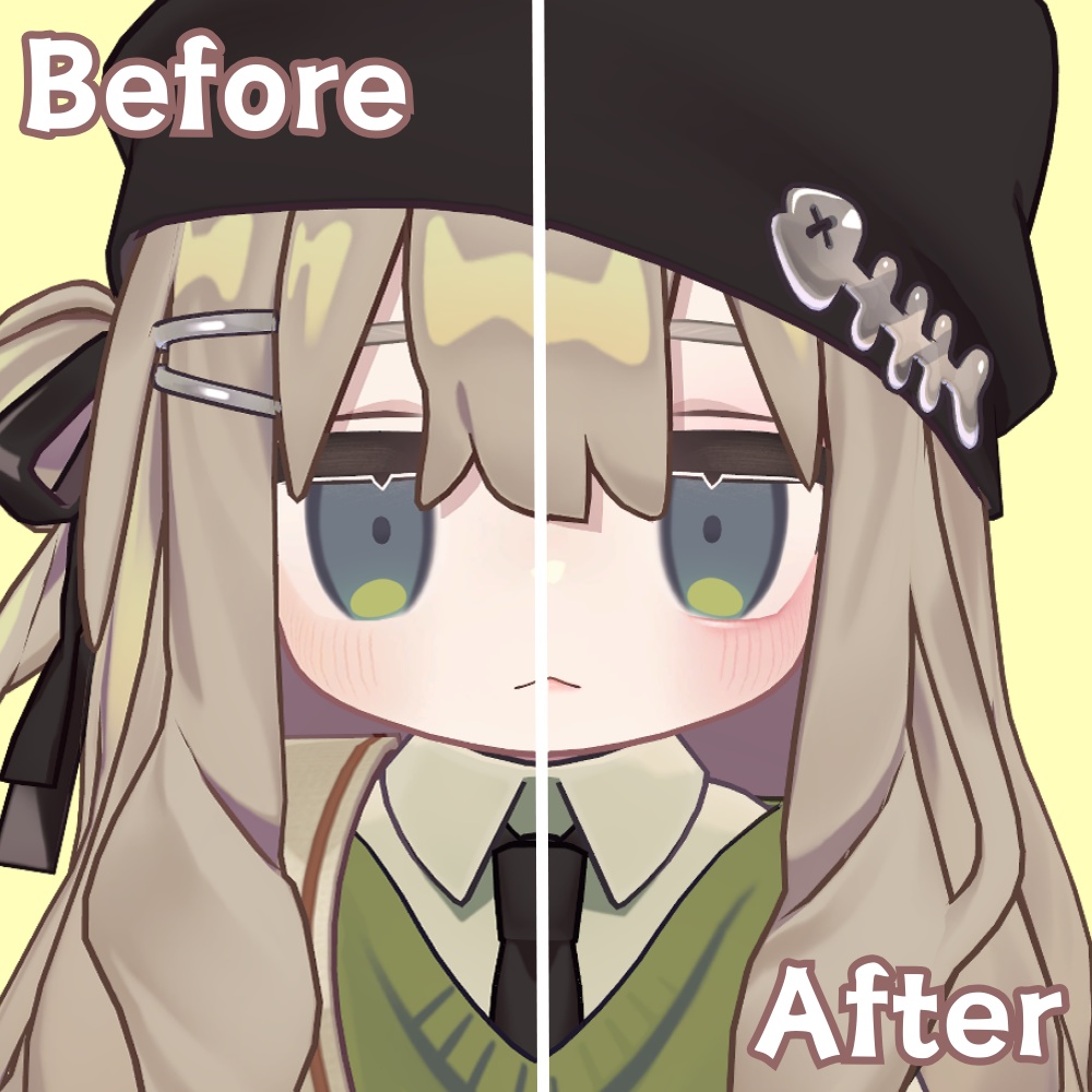 ❧キプフェル用メイク❀Make up texture For Kipfel☙