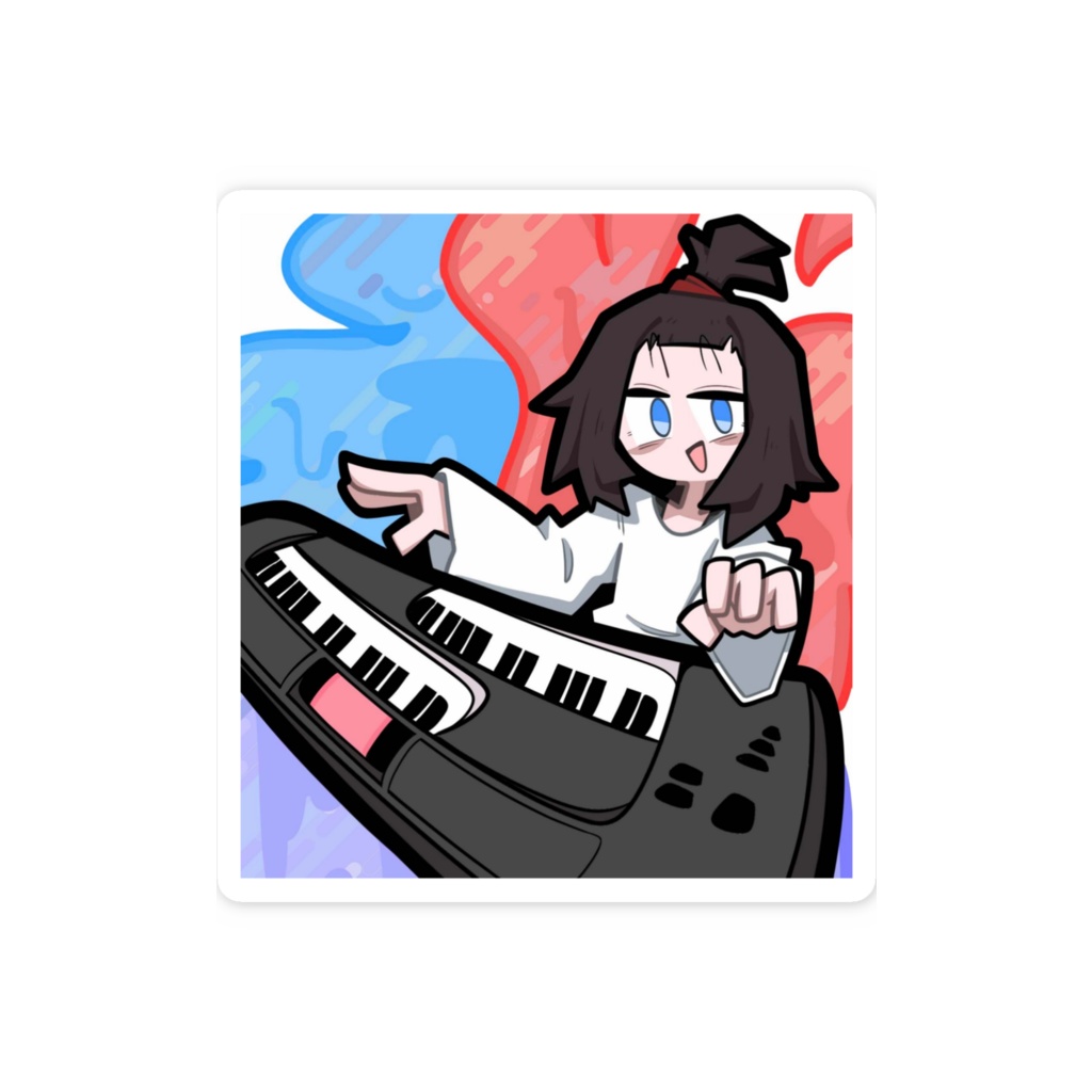asakowaステッカー