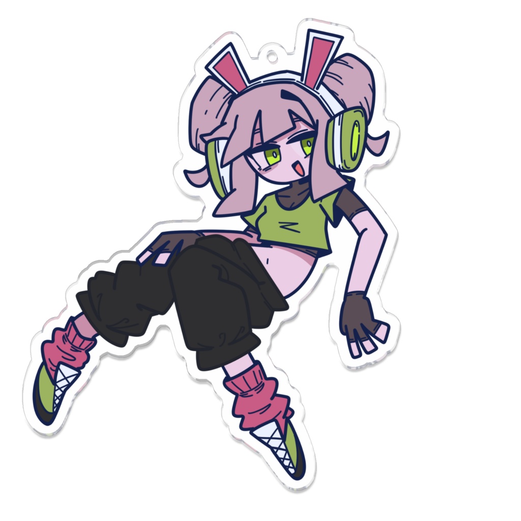 YAKOUSEIちゃんアクリルキーホルダー