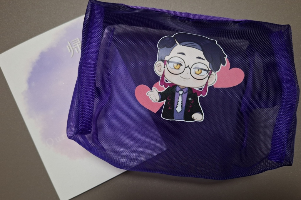 カラスバ メッシュポーチ