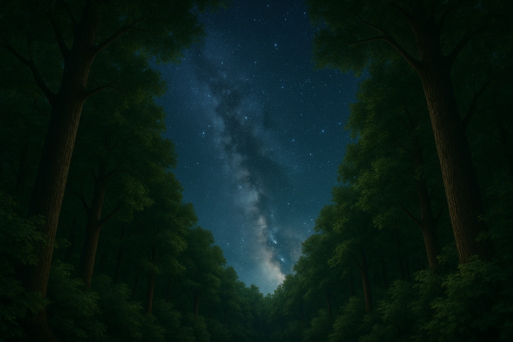 森と星と